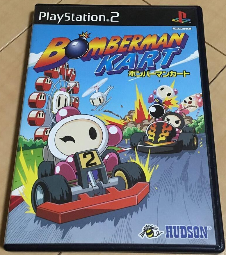 PlayStation 2 Bomberman Kart Sony PS2 Japan Japanese Video Game