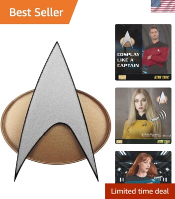 tng  Authentic Silver Star Trek The Next Generation Communicator