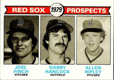 1979 Topps Baseball Red Sox Prospects