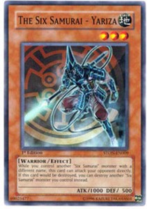 The Six Samurai - Yariza - STON-EN009 - Common - 1st Edition x3 - Near Mint