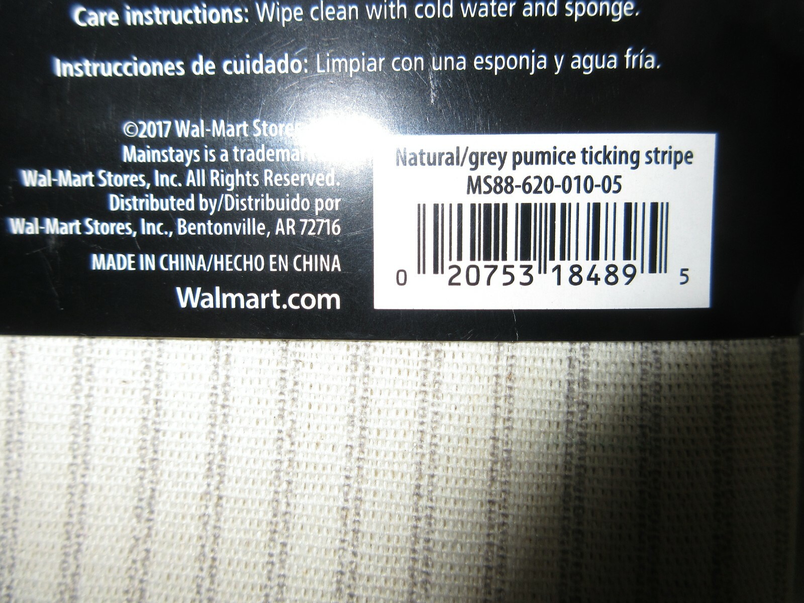 Canvas Suit Dress Garment Bags Hanging Bag Mainstays TICKING 24WX5"DX54" H SET/2 eBay