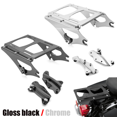 Two-Up Tour Rack Luggage Docking Mounting For Harley Street Glide 2009-2013
