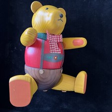 Teddy Bear Nutcracker 10  Wood