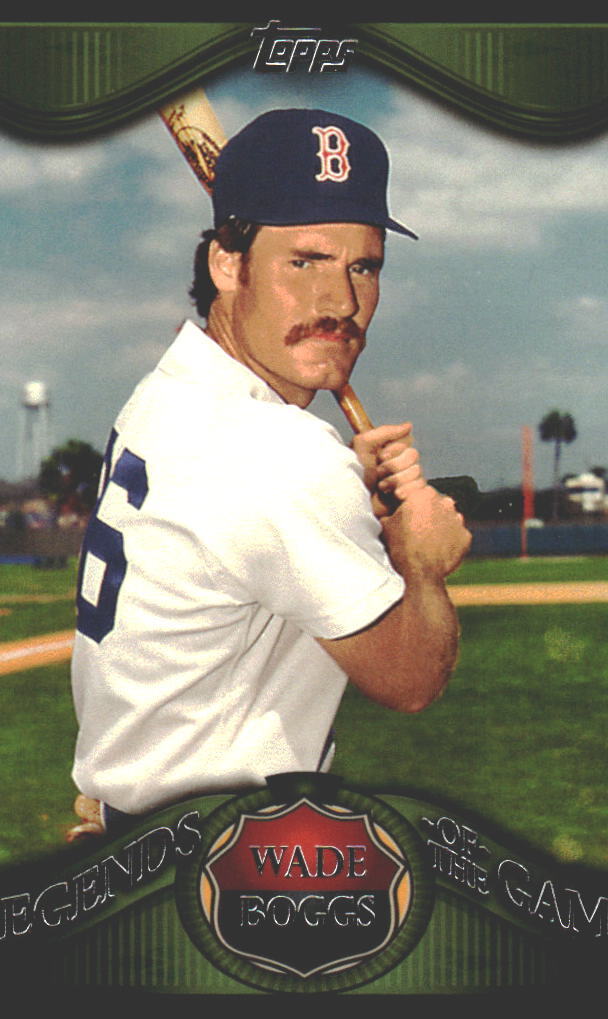 Wade Boggs #LG-WB 2009 Topps Legends of the Game Boston Red Sox | eBay