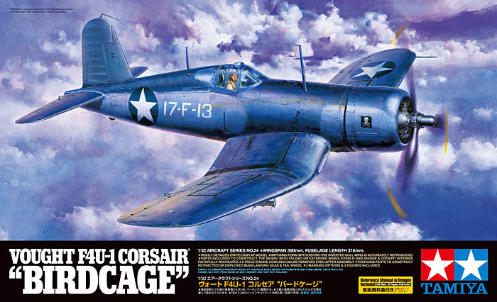 Tamiya 60324 - 1/32 Vought F4U-1 Corsair ""Birdcage"" - New
