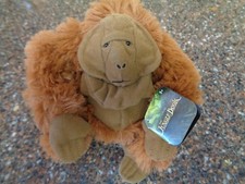 Disney Jungle Book King Louie The Orangutan Plush NWT 8"