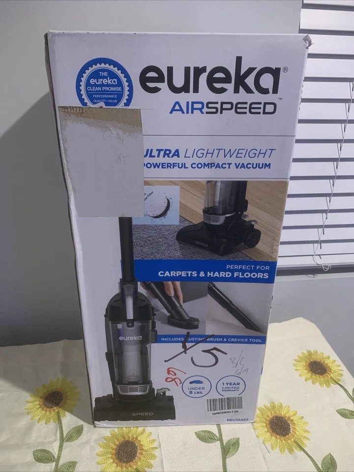 EUREKA Airspeed Ultra Lightweight Bagless Upright Vacuum For Carpet Hard Floor - Image 3 of 4