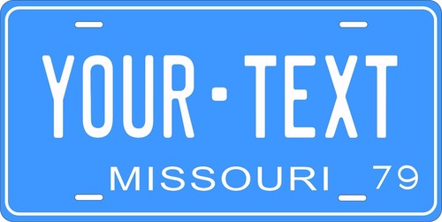Missouri State Tag Custom Auto ODER Motorrad Neuheit personalisierte Nummernschilder - Bild 48 von 56