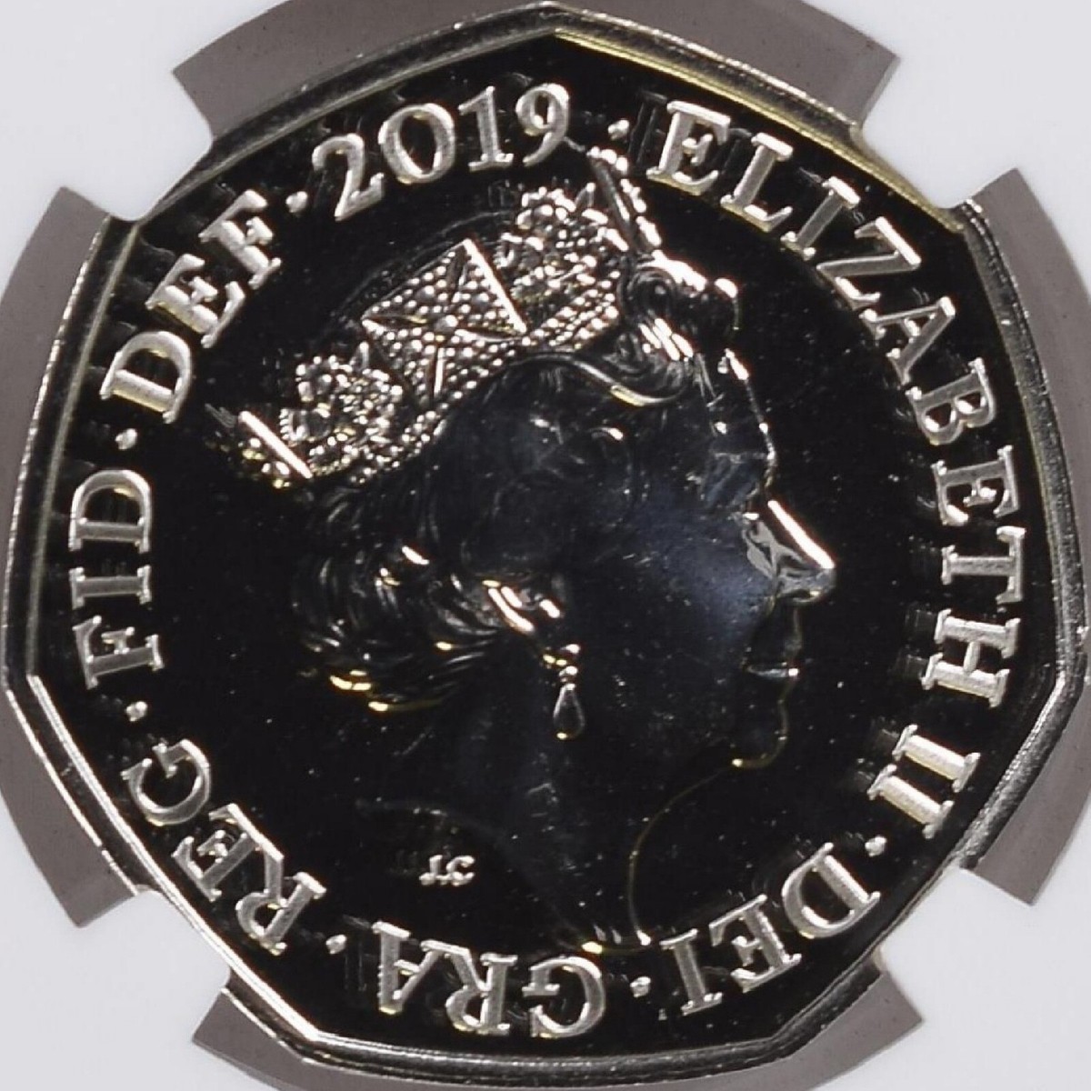 GREAT BRITAIN. 2007, 50 Pence - NGC MS68 - Top Pop