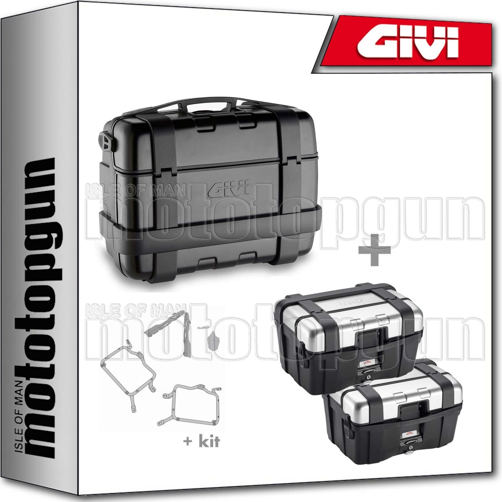 GIVI CASE TRK33B + Purchase SIDE TRK46N SPORT AFRICA HONDA 2018 ADV Cheap mail order specialty store TWIN