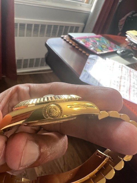 Olevs Gold Watch View 5