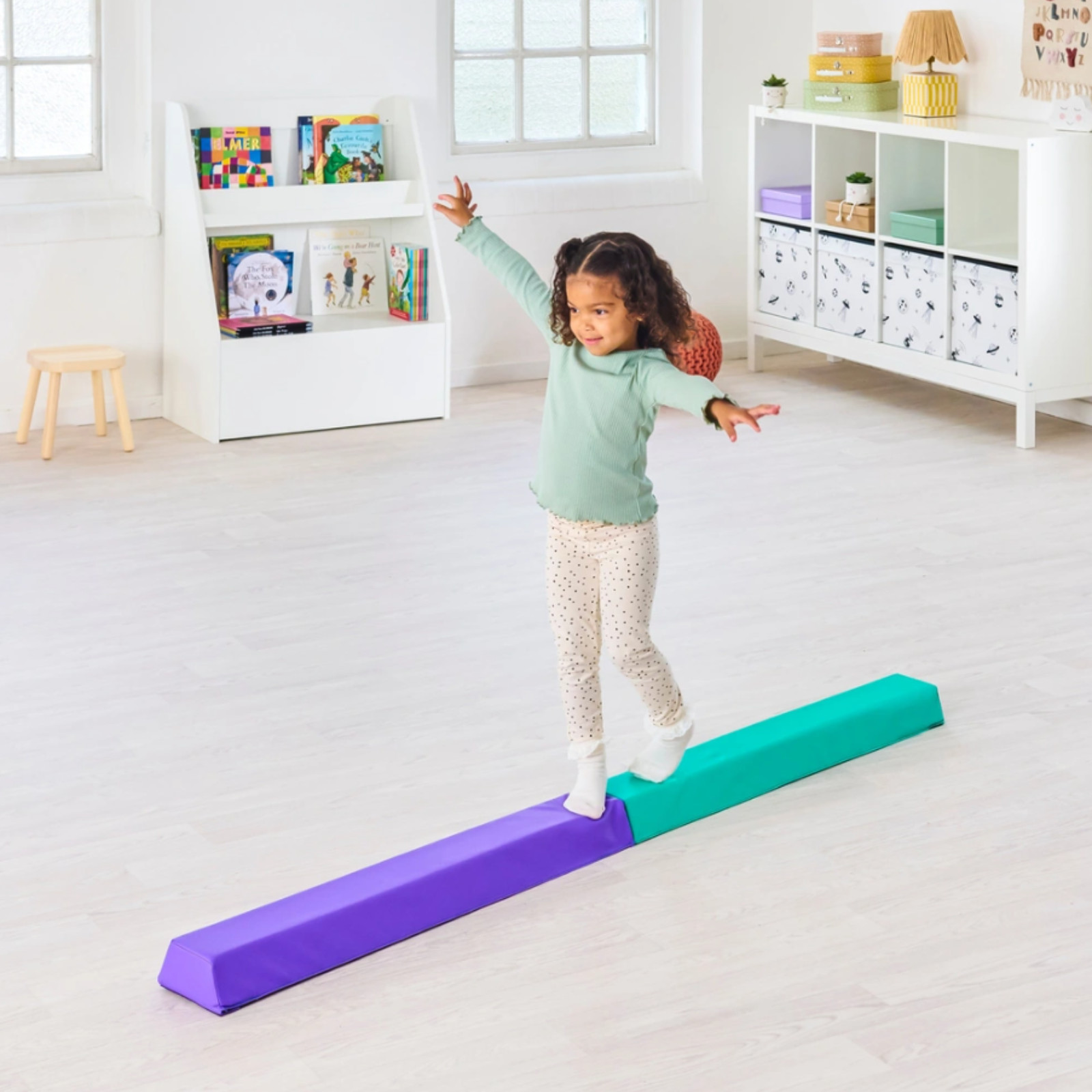 Play Factory Soft Play Schwebebalken Set Indoor Kinder Spaß Spiel Spielzeug Geschenk