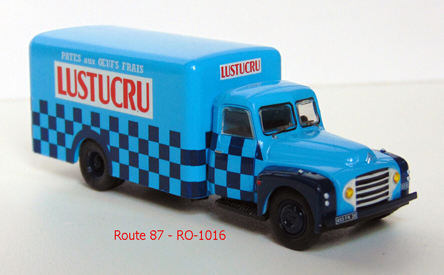 Citroën 55 fourgon miniature HO 1-87 haute précision Haxo Model