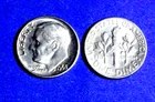 1965-P  FRANKLIN D. ROOSEVELT DIME (10c) BU UNCIRCULATED STOCK PHOTO NICE!!!