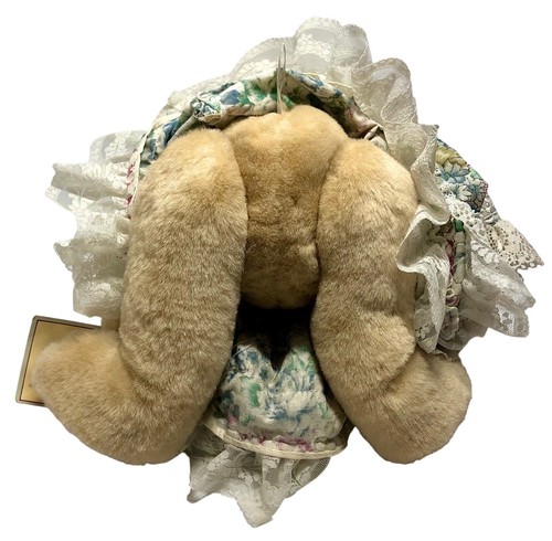 Vtg 1991 Anco Victorian Articulated Teddy Bear Plush Doll with Baby & Tag HTF - Picture 9 of 19