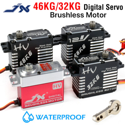 JX 46KG / 32KG Metal Gear HV Brushless Digital Servo für RC Car Boat Roboter