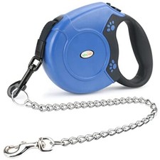 Heavy Duty Retractable Dog Leash for Small and Medium Dogs Anti-Chewing Steel...