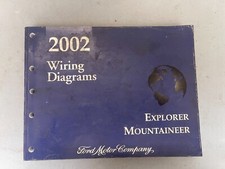2002 Ford Explorer Electrical Wiring Diagram Manual Xls Xlt Limited Eddie Bauer 2002 Ford Explorer Electrical Wiring Diagram Manual Xls Xlt Limited Eddie Bauer