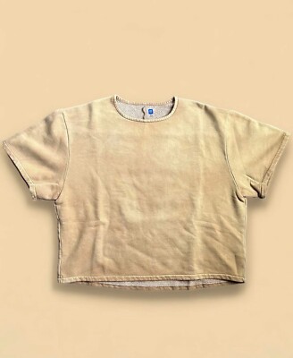 YEEZY GAP Engineered By Balenciaga Fleece Yoke Tee Bronze Men s XL Unreleased
