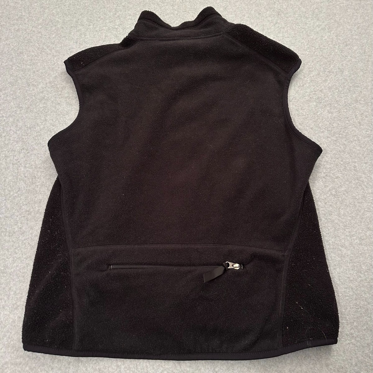 Vintage Patagonia Women's Black Full Zip PEF Fleece Vest Vintage Patagonia Women's Black Full Zip PEF Fleece Vest