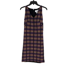 Joseph Ribkoff Vintage Vibrant Pastel Multicolored Mini Sheath Dress Size 4 NWT