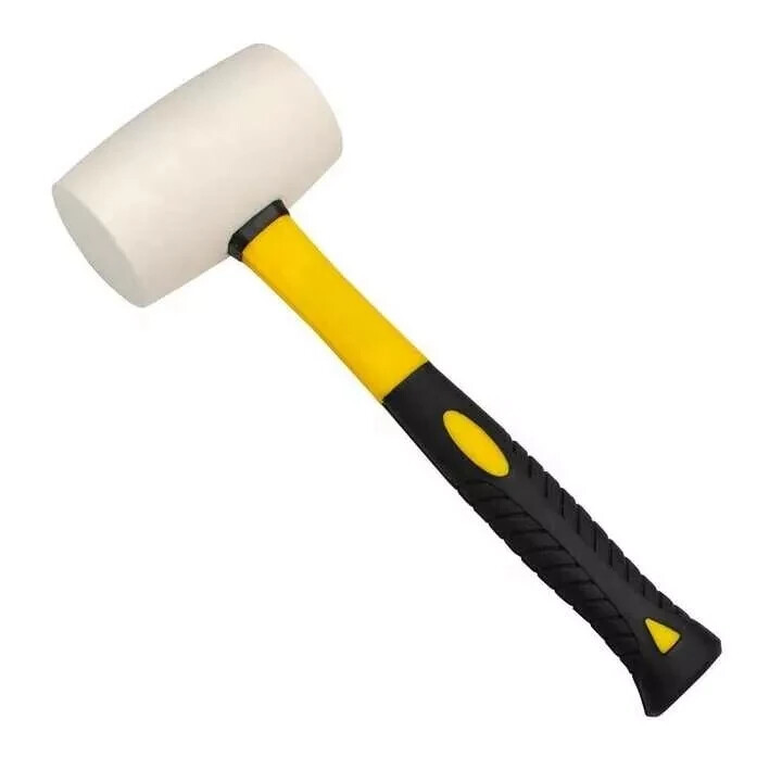 Heavy Duty Rubber Mallet, Rubber Mallet Non Marking Hammer With - Foto 6