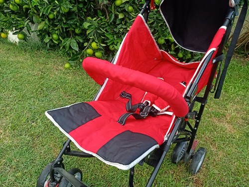 Pram stroller buggy with shade roof and handle bar - Picture 4 of 19