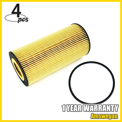 4PCs FL2016 Oil Filter Fit 03-10 F250 F350 F450 E350 E450 Super Duty 3C3Z6731AA