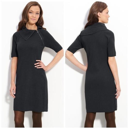 Calvin Klein NWT CHARCOAL Fold over Zip 