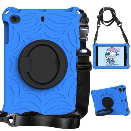 Strap Case For iPad mini 2 3 4 5 EVA FOAM Shockproof Kids Heavy Duty Ring Cover - Picture 24 of 28
