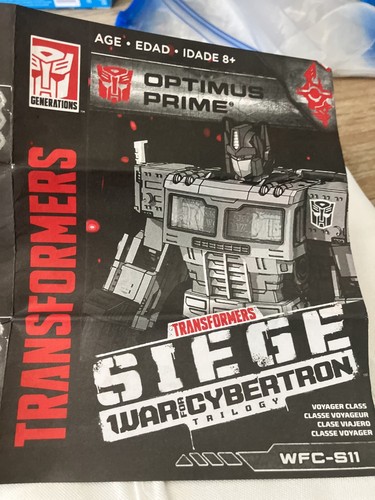 Hasbro Transformers 2018 "Optimus Prime", with Booklet - Bild 11 von 13