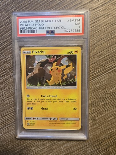 Pikachu graded PSA 9 for sale on eBay