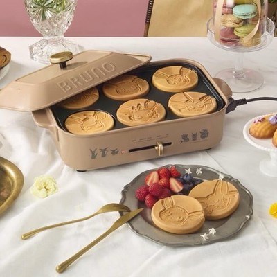 BRUNO Eevee Friends Compact Hot Plate Brown | Pokémon Kitchen