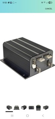 1204M-4201 24-36V 275A 0-5K Motor Speed Controller Compatible with E-Z-GO...