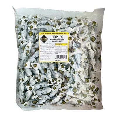 (17,99 EUR/kg) Holland Hopjes Bonbons mit Kaffeegeschmack Vorratsbeutel 1kg