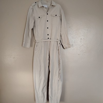 Current Elliot Jumpsuit 3/ US Large Mele Cover Alls Utility Relaxed Fit Grunge 