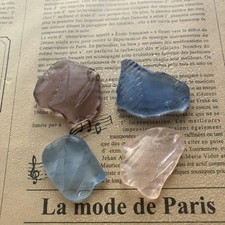 Japanese Sea Glass Naturally Weathered with rare color patterns
