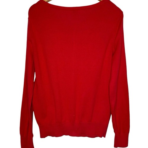 Cardigan LOFT Blush Red Manches 1/2 Taille M Neuf Avec étiquettes - Career Coton