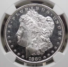 1880 "S" Morgan SILVER Dollar $1 NGC MS64 ⭐#005 ***⭐STAR⭐*** Unc BU ECC&C, Inc.