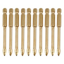 10pcs/set 6mm Drill Bits Hex Shank Kit For Titanium Ceramic Tile Marble Glass