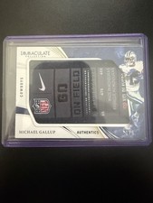 Michael Gallup 2020 Panini Immaculate Collection  Laundry Patch 1/5. eBay 1 of 1