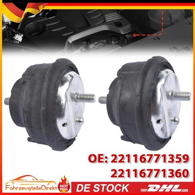 2x Motorlager Hydrolager Lagerung Vorne für BMW 3er E46 318d 320d Z4 22116771359