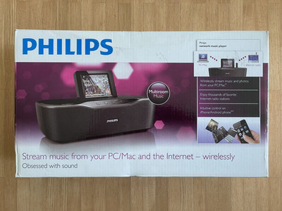 Philips Streamium NP3700/12 Internetradio Network Music Player, Touch, FB, OVP