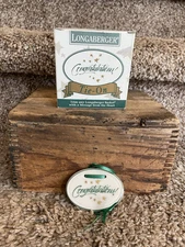 Longaberger Tie-On Congratulations 1994 New