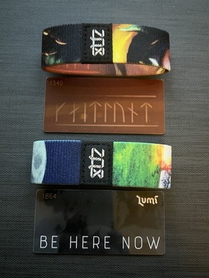 ZOX Armband - Draconus Angelus #1540 & Be Here Now #1864