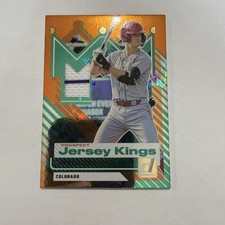 2025 Donruss Baseball CHARLIE CONDON Jersey Kings Orange Ice Memorabilia #PJK-CC