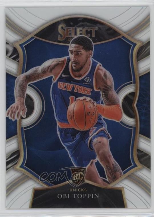 2020-21 Panini Select Concourse White Prizm 11/149 Obi Toppin #68 7sd