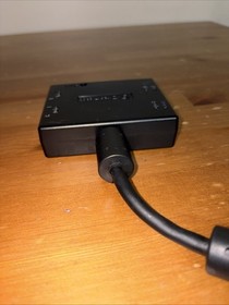 DC VGA BOX HKT-8100 For SEGA Dreamcast Made in Japan Video Game Tested Works