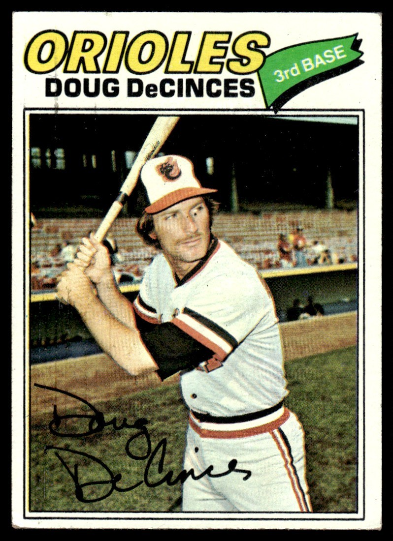 1977 Topps Doug DeCinces Baltimore Orioles #216