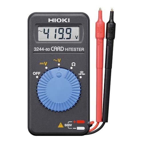 HIOKI 3244-60 Card Hitester Compact Digital Multimeter DMM with Case | eBay